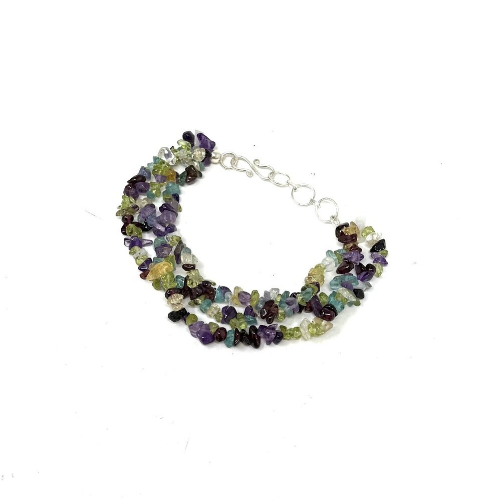 💖💖NEW! Sterling African Amythest Bracelet